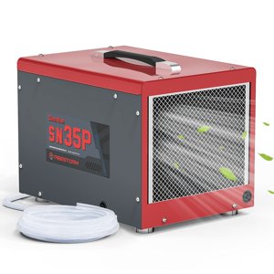 Abestorm Déshumidificateurs commerciaux Energy Star avec pompe et tuyau, Compact 70 PPD Crûler Space déshumidificateur, jusqu'à 1,000 pi2, Défrost automatique, Mémoire de démarrage
