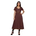 thumbnail image 1 of Moomaya Kurtis Indiennes pour Femmes en Coton à Fente avant Kurti Longue Imprimée Robe Ethnique, 1 of 6