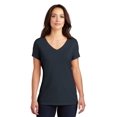 thumbnail image 1 of District T-Shirt Parfait à Col en V pour Femmes - DM1350L, 1 of 1