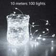 thumbnail image 2 of Solar String Lights Outdoor,Copper Wire Solar Twinkle Lights for Garden Tree Yard Party Xmas Decor, 2 of 5