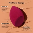 thumbnail image 3 of e.l.f Cosmetics Total Face Sponge, 3 of 4