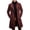 Wine#jackets for men, variant on aohooy Mens Wool Blend Trench Coat Mid Long Single Breasted Lapel Pea Coats Winter Business Casual Overcoats with Pockets Black,S