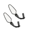 thumbnail image 1 of 2 Pieces Bike Rearview Mirror Modified Components Front Handlebar Bikes Handlebars Reflector Clear Bicycles Mirrors Modification Reflection Part, 1 of 7