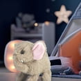 thumbnail image 3 of Lifelike Animated Walking Elephant Toy with Moving Head and Tail Interactive Stuffed Animal for Kids, 3 of 3