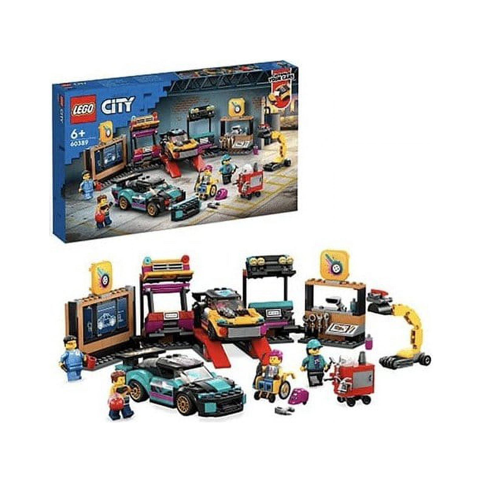 Lego City Vehicle Modification Workshop 60389