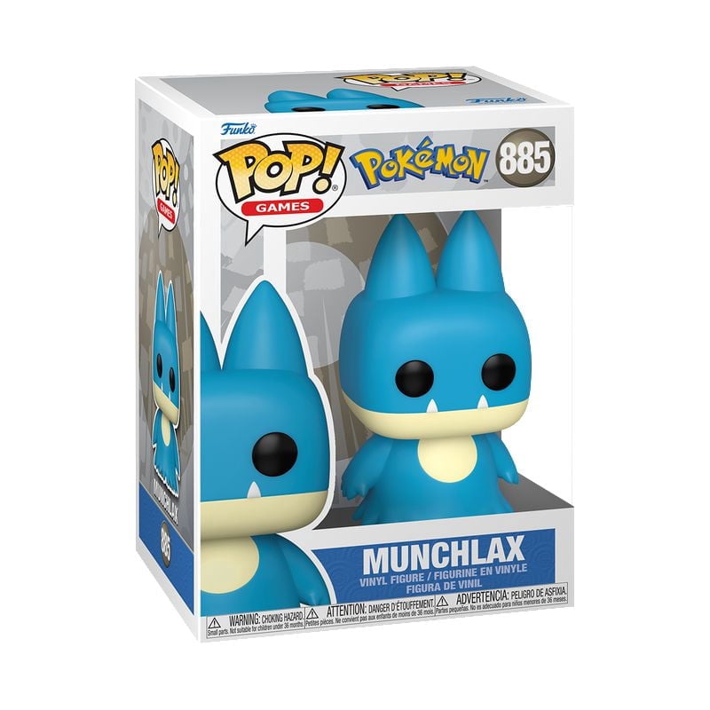 Funko POP Games: Pokemon- Munchlax Figurine En Vinyle