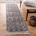thumbnail image 1 of Safavieh Berber Fringe Lesleigh Aztec Shag Area Rug, 1 of 7