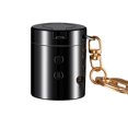 thumbnail image 2 of Briquet Électronique Rechargeable / Briquet Portable USB Plasma Coupe-Vent Sans Flamme / Puce Intelligente / Mini Design Compact / Éclairage LED / pour Camping BBQ Randonnée / 1 Pce / 3x3x3,8 cm, 2 of 8