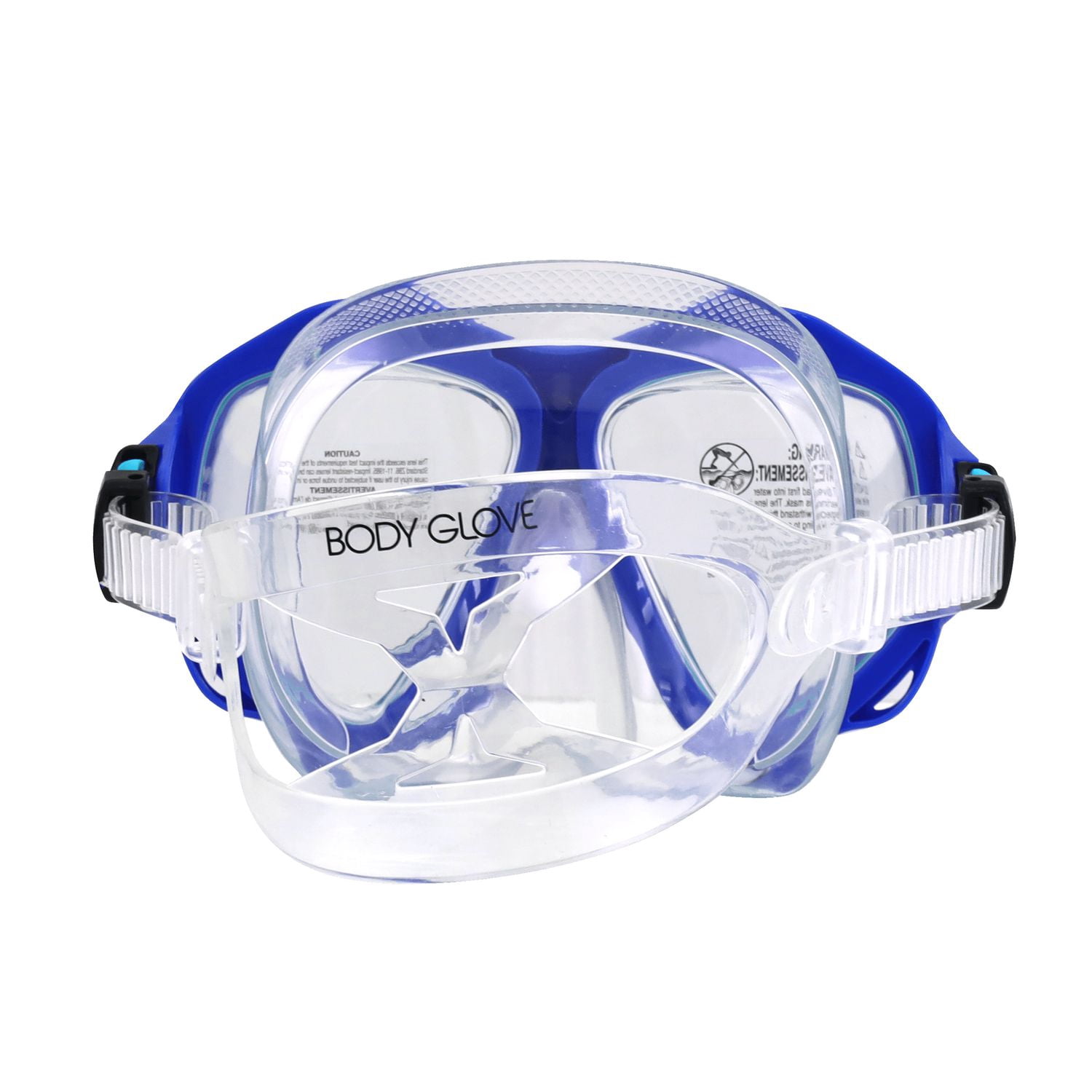Ensemble tuba Body Glove Nomad adulte masque et tuba verre trempé antibuée équipement de plongée