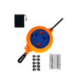 thumbnail image 1 of Abbracc Corde à Linge de Camping Portable Sans Perçage Légère Réglable Orange 10m avec Sac, 1 of 9