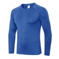 thumbnail image 1 of Men‘s Breathable Sweat-wicking+ Quick Dry Long Sleeve Compression Shirts  Athletic Workout Shirt  Water Sports Rash Guard, 1 of 8