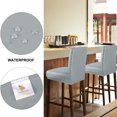 thumbnail image 4 of PiccoCasa Waterproof Bar Stool Covers for Counter Height Side Chair Covers, 4 of 9