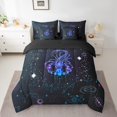 thumbnail image 2 of YST Trippy Cosmos Comforter Set, Celestial Astrology Bedding, 7pcs, King Size, 2 of 4