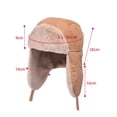 thumbnail image 3 of Hood Ski Over Windproof Plush Hood Fuzzy Ski Winter Adjustable Women Men, 3 of 4