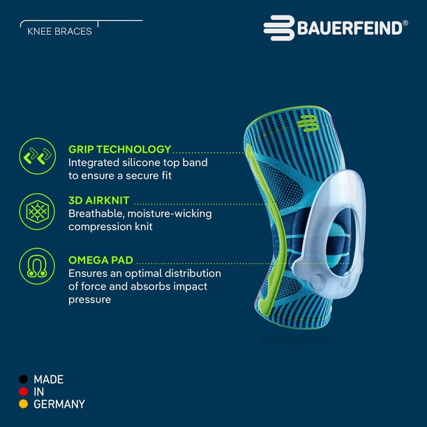 Bauerfeind Sports Knee Support - Knee Brace for Pain Relief and