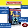 thumbnail image 2 of TDC Games Alphabet Mystery Puzzle - F is for Feline - 2 Puzzles - 500 pcs, 2 of 9