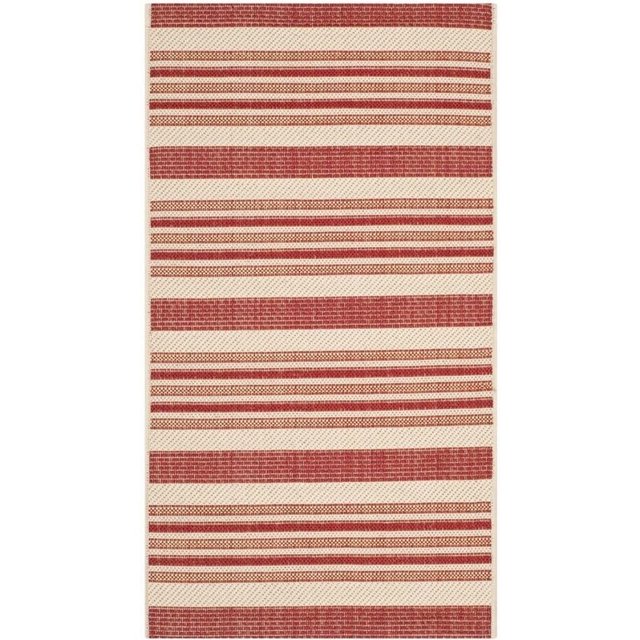 Safavieh Tapis Beige Intérieur Extérieur - 2 Pieds x 3 Pieds7 Pouces