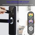 thumbnail image 1 of COFEST Smart Door Lock, Keyless Fingerprint & Touchscreen, Secure Bluetooth, Easy Install, Digital Door Lock, Great for Home, Apartment, Hotel, Office Black, 1 of 8