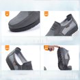 thumbnail image 4 of Mens Mesh Wide Width Slip on Loafers Walking Driving Shoes Breathable Casual Non Slip Work Sneakers Fall, 4 of 5