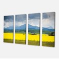 thumbnail image 2 of Farm House in Field Of Canola - Landscape Canvas Art Print, 2 of 3