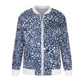 thumbnail image 4 of IROINID Blouse à Fermeture Éclair pour Femme à Manches Longues, Blouse d'Automne à Col Rond et à Manches Longues, 4 of 6