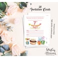 thumbnail image 5 of Darling Souvenir White Birthday Invitation Card 28 Pcs Fill or Write In Blank Invites Printable Party Supplies 5 x 7 Inches, 5 of 5