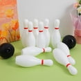 thumbnail image 4 of SHISUYAN 1 Ensemble Jeu de Quilles Jeu de Quilles Intérieur Ensemble Mini Quilles Balles Jeu de Quilles Familial Activité Sportive Extérieure Accessoires de Quilles, 4 of 8