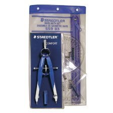 Staedtler 559 83-MTL 5-Piece Ensemble de géométrie (paquet de 1)