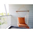 thumbnail image 3 of Vargottam Outdoor Deep Seat Patio Cushions Set 2pcs Seat Set All Weather Replacement Cushion Patio Seat And Back Cushion Set 25"x25"x5" Inches-Coral Orange, 3 of 9