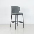 thumbnail image 1 of Cabo Contract Grade Upholstered Wingback Bar Stool (26-inch/ 29-inch), 1 of 4