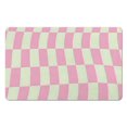 thumbnail image 1 of Bathroom Runner Rug Checkered Long Bath Mat Non Slip Water Absorbent Bath Rug Soft Microfiber Machine Washable Floor Mats for Bathtub Showers,20x32 in, 1 of 5