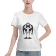 thumbnail image 1 of Women's Basic Short Sleeve T-Shirt One Piece Big Bear, 1 of 6