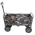 thumbnail image 1 of Mac Sports Collapsible Folding Outdoor Utility Garden Camping Wagon Cart, Camo, 1 of 5