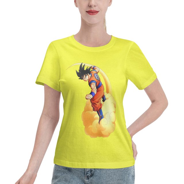 Women's Basic Short Sleeve T-Shirt Dragon Ball Wukong