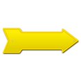 thumbnail image 1 of SignMission P-ARROW10-999538 10 x 30 Po Large Flèche Jaune Signe, 1 of 4