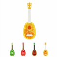 thumbnail image 1 of Fruit Children Small Guitar Toy Baby Play ukulele; city car Music Ukulele Educational Learning Musical Instrument Toy,Color 1, 1 of 1