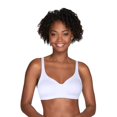 thumbnail image 1 of Vanity Fair Womens Beyond Comfort Simple Sizing Wireless Bra, S, Star White, 1 of 1