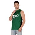 thumbnail image 4 of Inkmeso Printed Graphic World Okayest Dad€ T-Shirt For Mens Best Daddy Ever Gift T-Shirt, 4 of 7