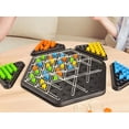 thumbnail image 1 of Triangular Chain Chess Board Game – Engaging Strategy Puzzle for Family Fun, Perfect for Game Nights, Camping, and Gatherings - 2-4 Players Ages 3+, 1 of 6