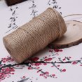 thumbnail image 2 of thinsony 2mm 150M Length Natural Jute Twine Thick String 3Ply Rope DIY Arts Crafts Decoration Bundling, 2 of 8