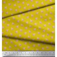 thumbnail image 3 of Soimoi Poly Georgette Fabric Snail Insects Print Sewing Fabric Yard 42 Inch Wide, 3 of 3
