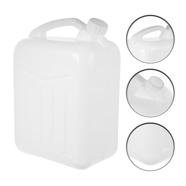 UPGRATOR Water Jug Camping White Large Capacity Outdoor Storage 1Set