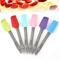 thumbnail image 2 of Cake Cream Scraper High Temperature Resistance Anti-scalding Silicone Hanging Hole Baking Scraper Cream Spatula for Bakery, 2 of 8