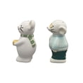 thumbnail image 2 of Holiday Time Maison De Noel Earthenware 3D Mice Salt and Pepper Shaker Set, 2 of 7