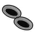 thumbnail image 1 of Oleegame 2PC Kitchen Plastic Vegetable Washing Basket Double Layer Fruit Plate Vegetable Basket Multifunctional Storage Basket Black, 1 of 7