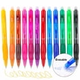 thumbnail image 4 of ZTTD 1Pc Retractable Erasable Gel Pen, Fine Point 0.5 mm Erasable Pens, Make Mistakes Disappear, Premium Comfort Grip for Drawing Writing Planner and Crossword Puzzles (Red), 4 of 7