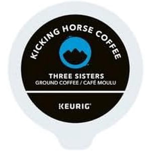 Kicking Horse Three Sisters, Roast moyen, K-Cup Coffee Des pods, 96 Compte pour Keurig Brewers