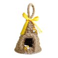 thumbnail image 1 of Mini Beehive Farmhouses Bee Hive Table Decor Spring Jute Rope Woven Hanging Ornament Decorative Honey Beehive Farmhouses Country Home Kitchen Bookshelf Decoration A, 1 of 6