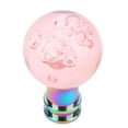 thumbnail image 3 of Gear Stick Head, Universal Transparent Bubble Unique Gear  Knob   For Car Pink, 3 of 8