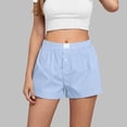 thumbnail image 2 of Plebaso Shorts Boxeurs pour Femmes Taille Élastique Shorts Décontractés Bas de Détente Confortables Shorts de Pyjama Amples Vêtements de Nuit, 2 of 6